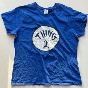 Thing 2 adult t shirt men’s 2XL
